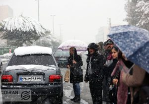 دمای زیر صفر در تمامی ایستگاه‌های هواشناسی تهران