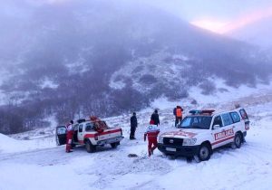 پیکر ۲ مفقودی حادثه سقوط بهمن در کردستان پیدا شد