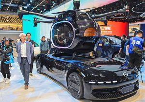 سیلاب خودرویی در شانگهای ۲۰۲۵