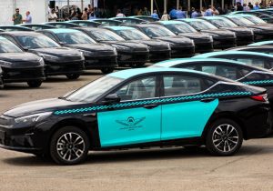 درخواست رانندگان تاکسی‌های برقی در تهران