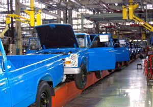 نیسان آبی از خط پایان برگشت