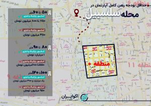 از ۵۰ تا ۱۲۰ متر؛ قیمت رهن کامل در سلسبیل چقدر شد؟