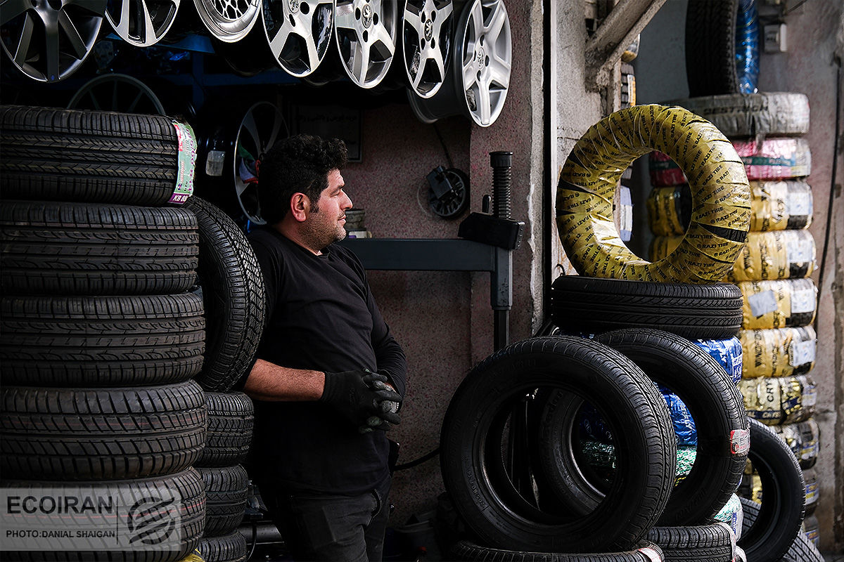 واردات تایر پنج برابر نیاز کشور است؛ کاهش ۲۵ درصدی تولید داخل