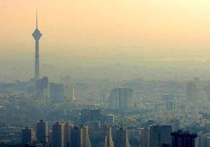 وضعیت هوای تهران به حالت قرمز رسید