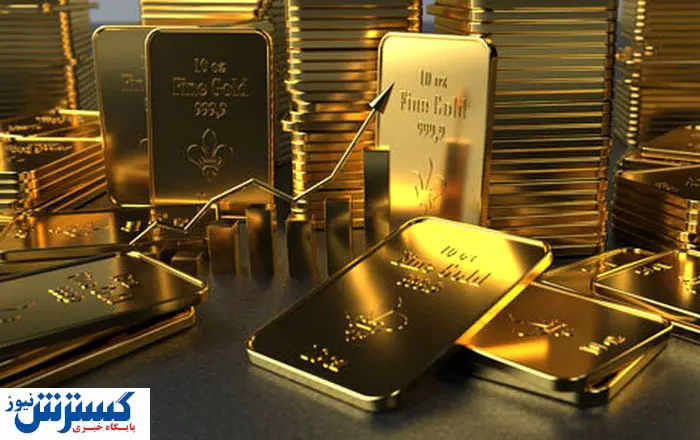 قیمت شمش طلا در بورس صعودی شد