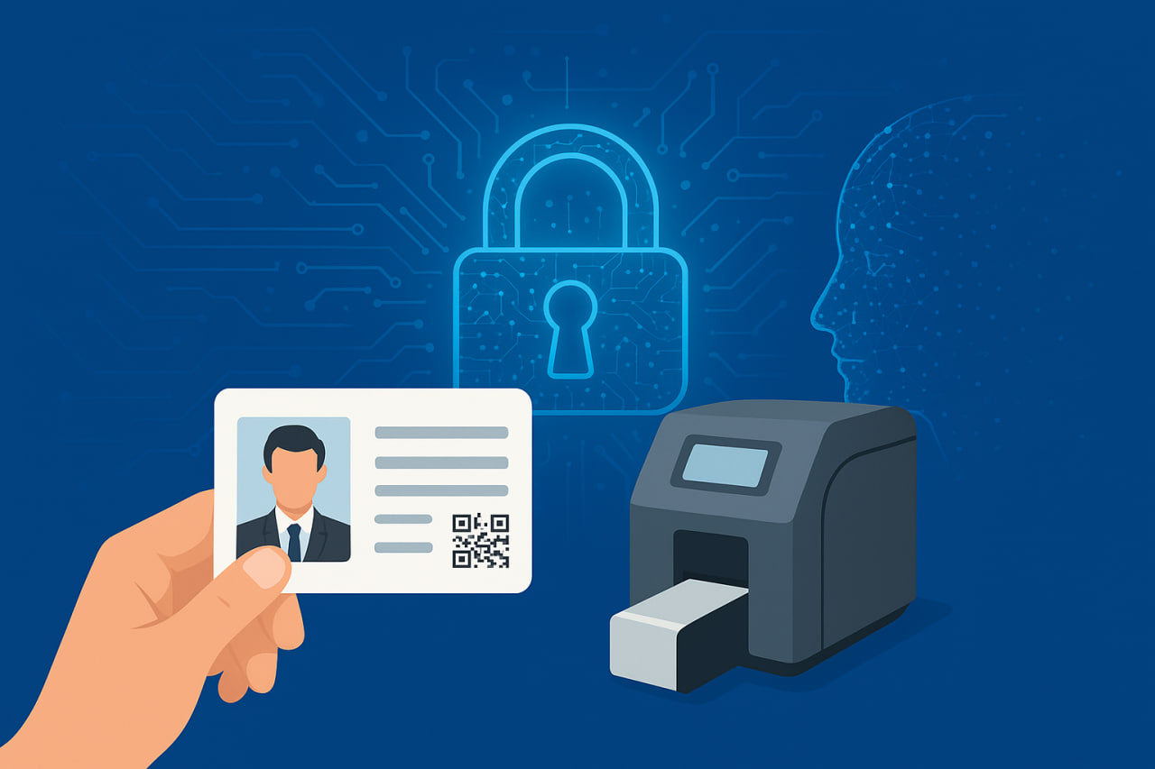 امنیت هویت دیجیتال در عصر هوش مصنوعی با کارت‌پرینترهای ضد جعل