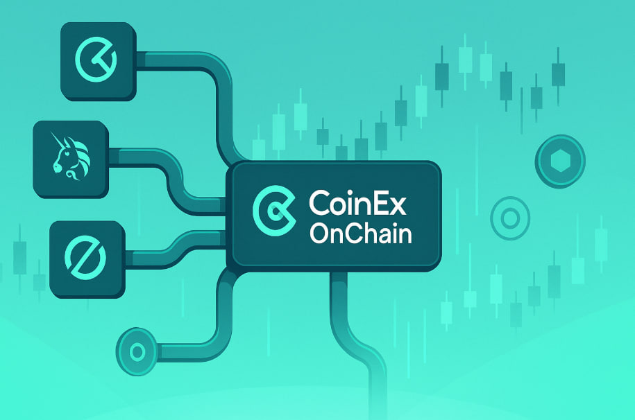 نقدینگی و قیمت بهتر در CoinEx OnChain