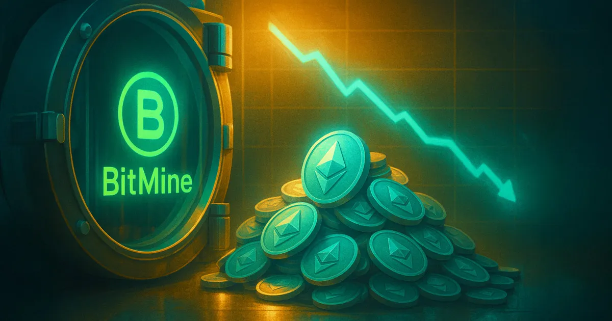 ذخیره‌سازی ۳.۹ میلیون اتریوم توسط بیت‌ماین (Bitmine)