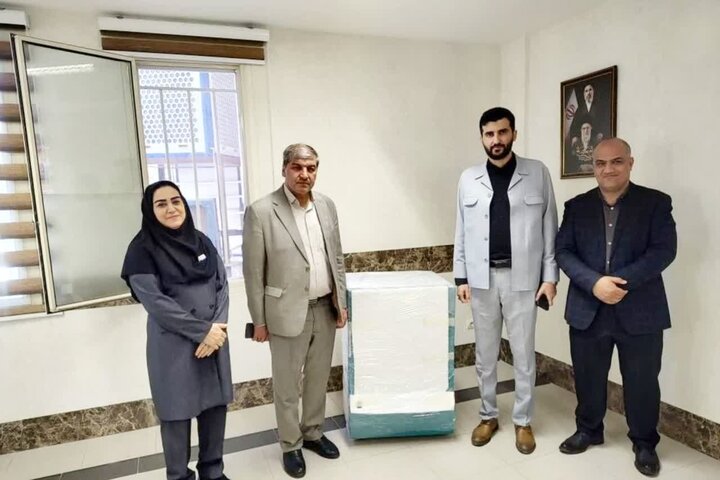 اهدای دستگاه ۲ میلیارد ریالی خیر به بیمارستان هشتگرد