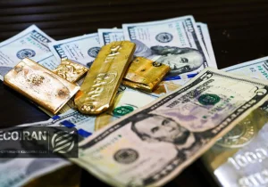 قیمت طلا و دلار امروز سه شنبه ۹تیر/ دلار افزایشی شد، طلا کاهشی + جدول
