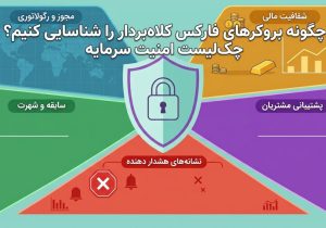 چگونه بروکرهای فارکس کلاه‌بردار را شناسایی کنیم؟ چک‌لیست امنیت سرمایه