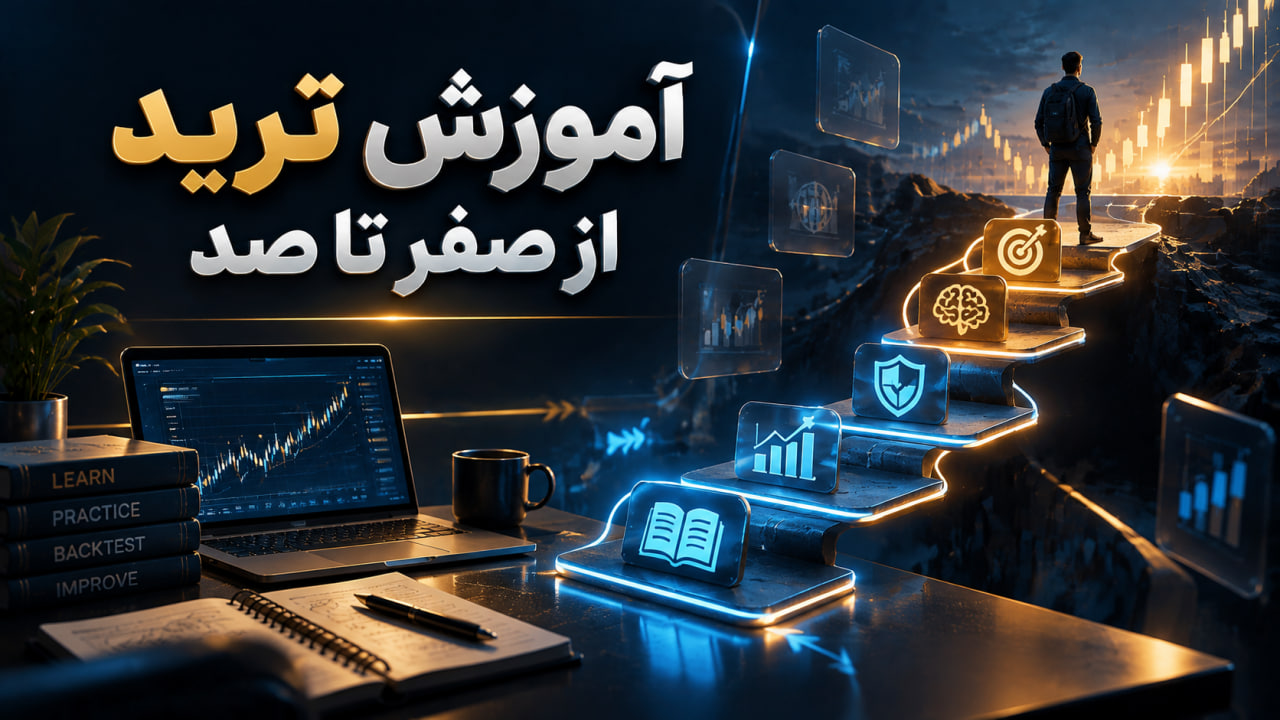 آموزش ترید از صفر تا صد؛ نقشه راه آموزش معامله‌گری برای مبتدی‌ها